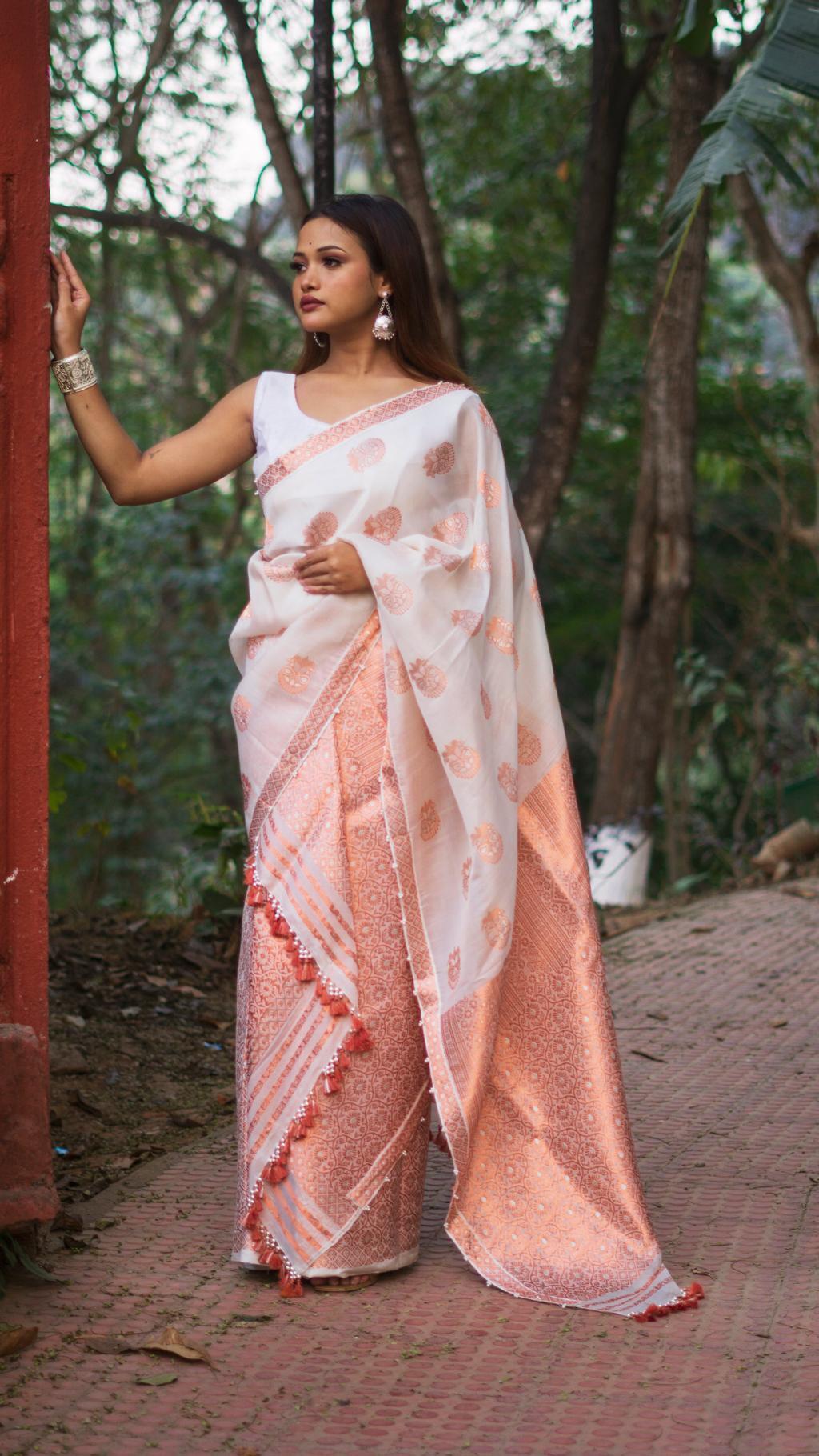 Traditional Mekhela Chador